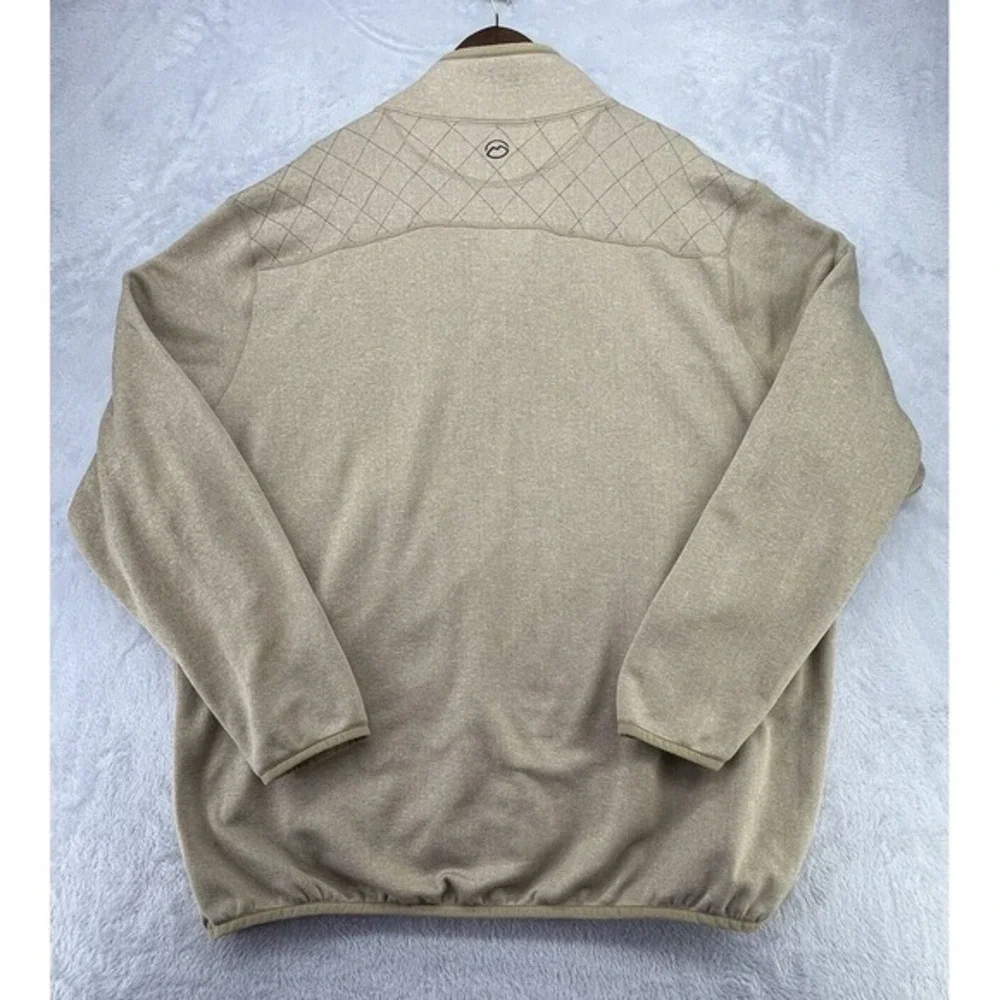 MAGELLAN Outdoors‎ Sweater Mens Size 2XL Beige Hunt Gear MagWarmth Loose Fit